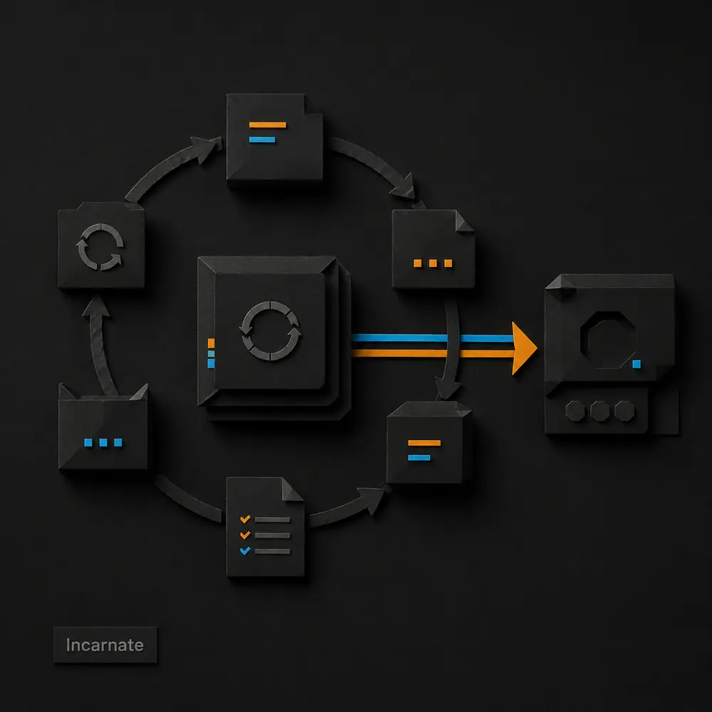 Incarnate dependency lifecycle visual