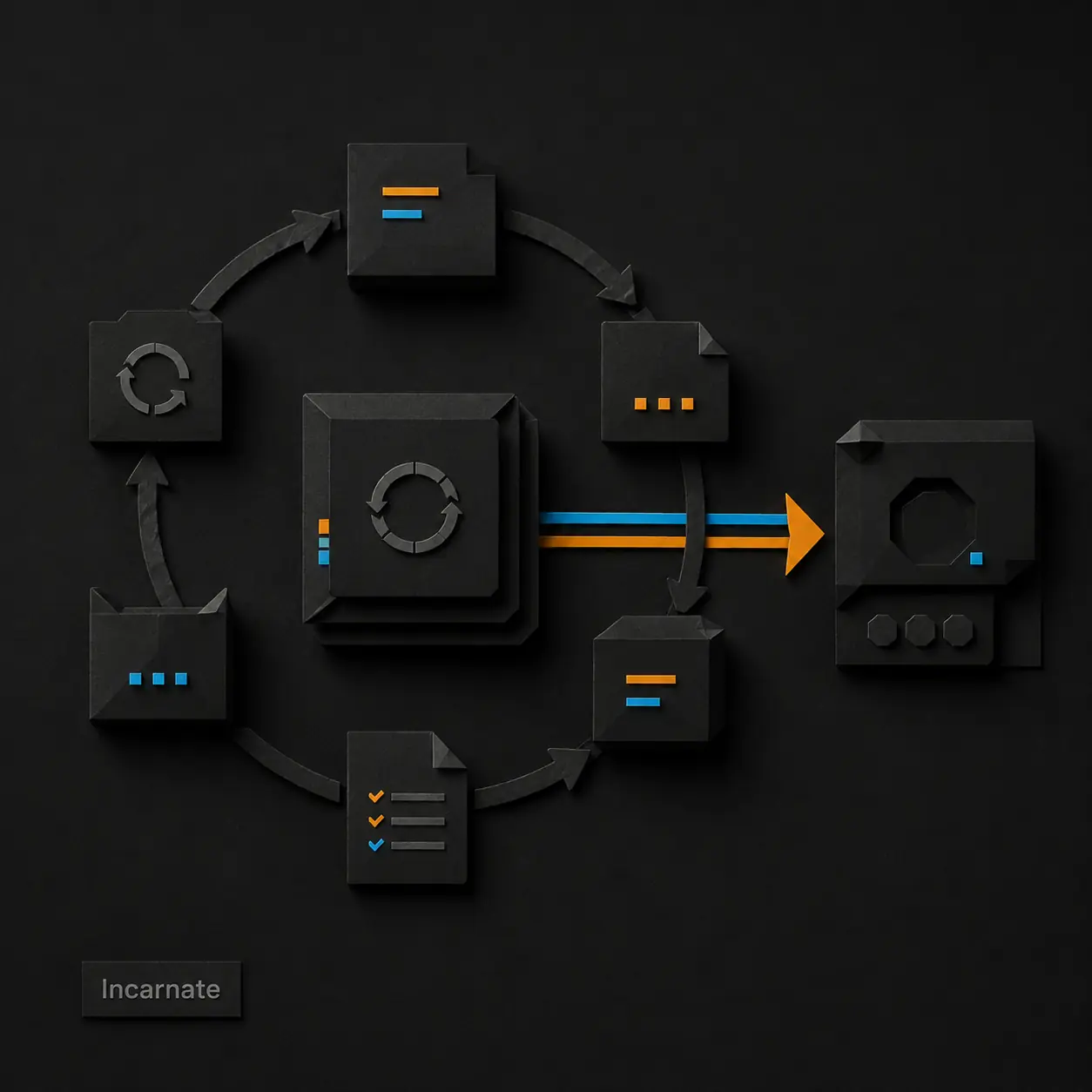 Incarnate dependency lifecycle visual