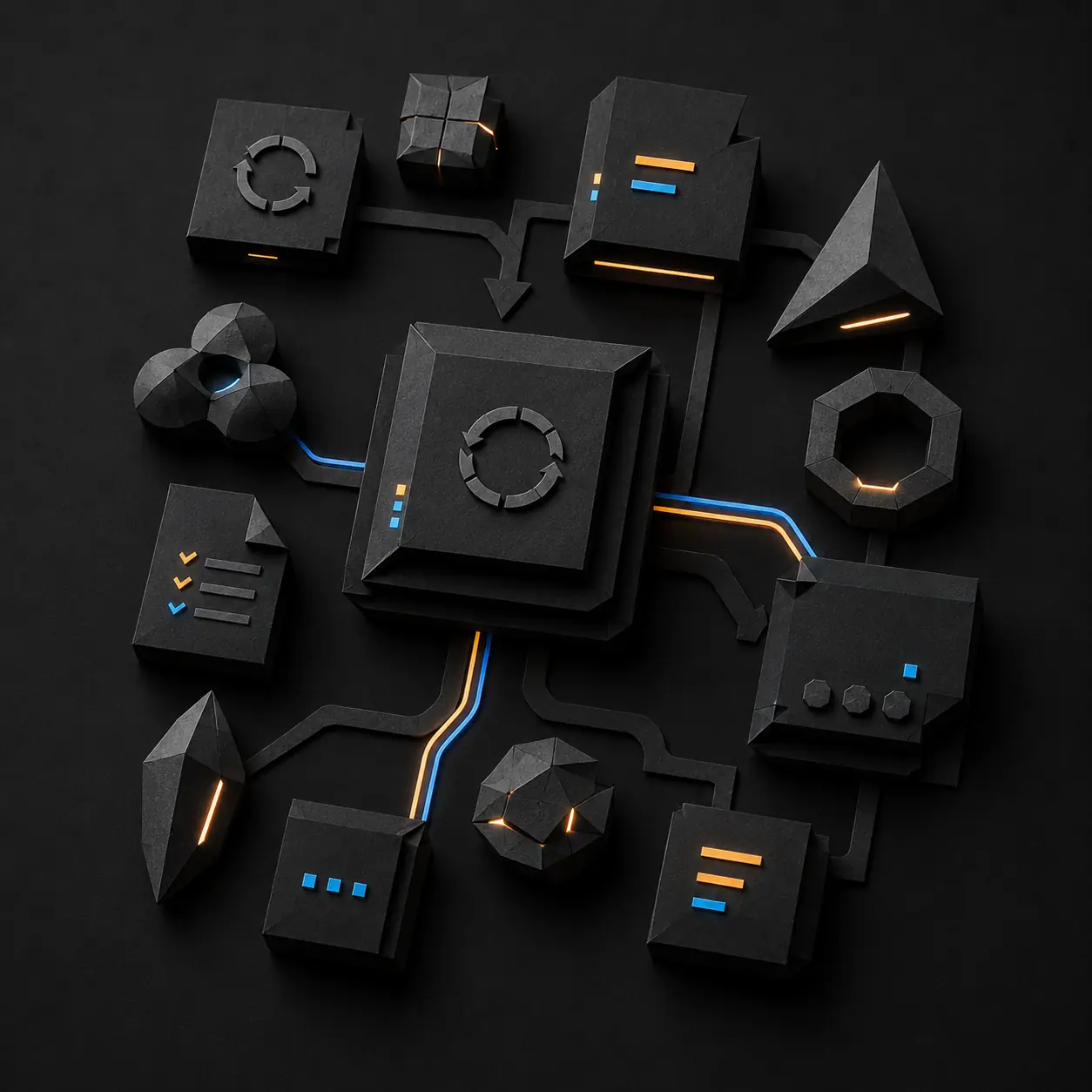 PaperTech design language visual