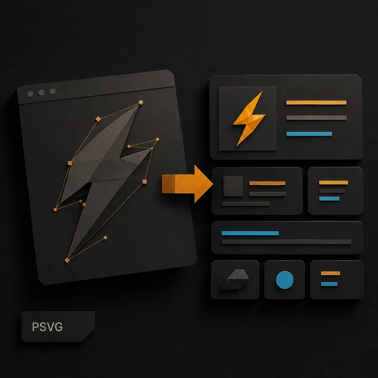PSVG visual compiler visual